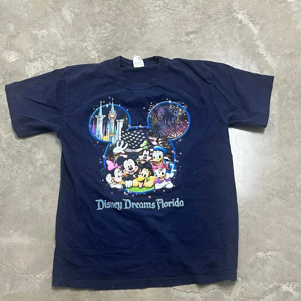 Vintage Disney Dreams Florida Graphic T-Shirt Size large